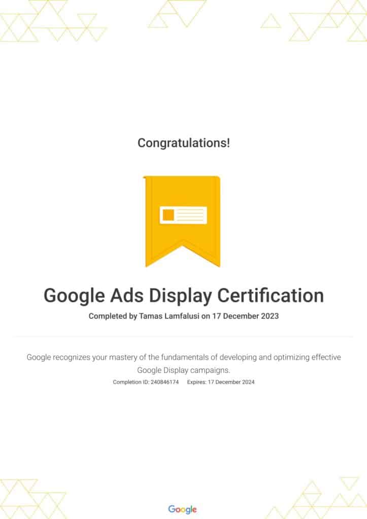 google werbung, google ads zertifikat