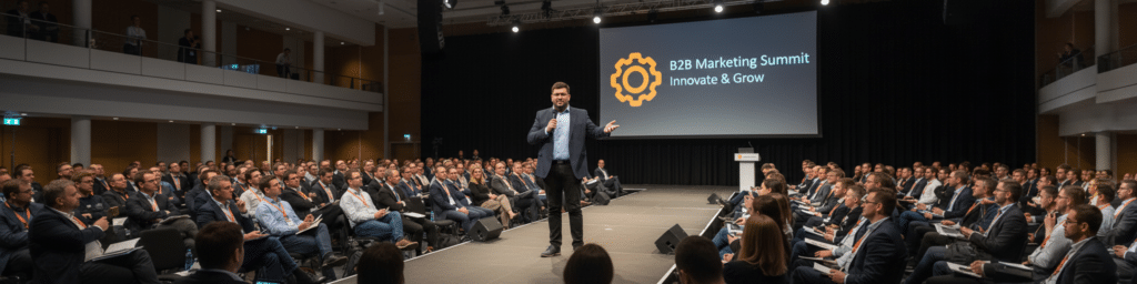 Ratiscon Tamas Marketing Summit Bühne Präsentation